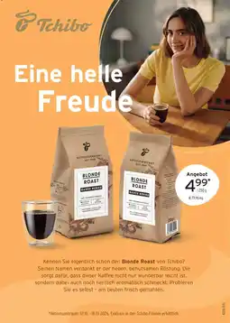 Tchibo Tchibo Blonde Roast Ganze Bohne Angebot