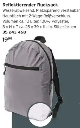 Tchibo Reflektierender Rucksack Angebot
