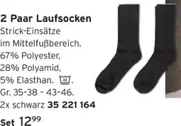 Tchibo 2 Paar Laufsocken Angebot