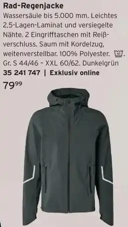 Tchibo Rad-Regenjacke Angebot