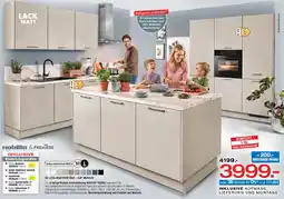 Ostermann 3-teilige Marken Küchenlösung NOBILIA SENSO Angebot