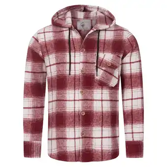 Netto Marken-Discount Rock Creek Hemd Kariertes Hemd mit Kapuze Angebot