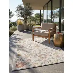 Netto Marken-Discount Outdoor-Teppich Wetterfest Creme 120x170 cm - LIMMAT Kadima Design Angebot