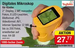 Zimmermann Digitales Mikroskop ToyTales Angebot