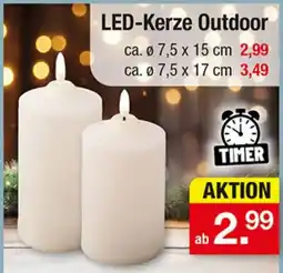 Zimmermann LED-Kerze Outdoor Angebot