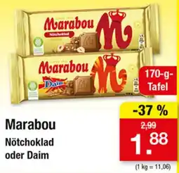 Zimmermann Marabou Nötschoklad oder Daim Angebot