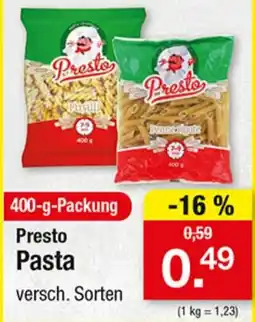 Zimmermann Presto Pasta Angebot