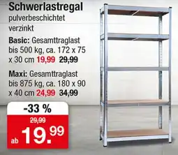 Zimmermann Schwerlastregal pulverbeschichtet verzinkt Angebot
