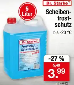 Zimmermann Dr. Starke Scheibenfrostschutz Angebot