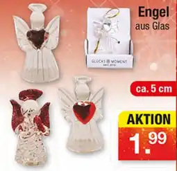 Zimmermann Engel aus Glas Angebot