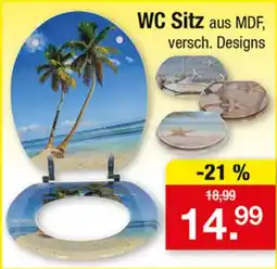 Zimmermann WC Sitz aus MDF Angebot