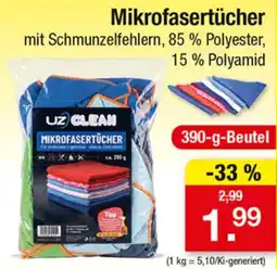 Zimmermann UZ CLEAN Mikrofasertücher Angebot