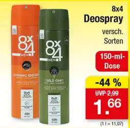 Zimmermann 8x4 Deospray Angebot