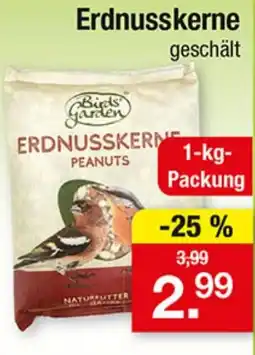 Zimmermann Birds Garden Erdnusskerne Angebot