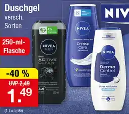 Zimmermann NIVEA Duschgel Angebot