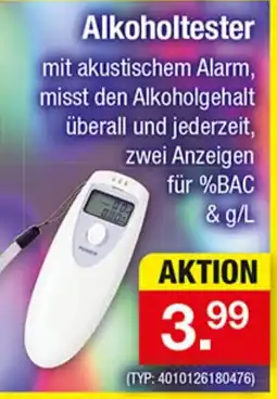Zimmermann Alkoholtester Angebot