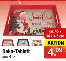Zimmermann Deko-Tablett aus Holz Angebot