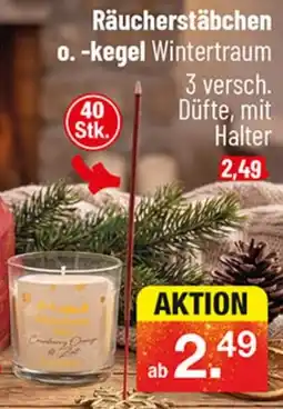 Zimmermann Räucherstäbchen o.-kegel Angebot