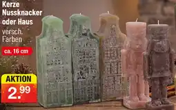Zimmermann Kerze Nussknacker oder Haus Angebot