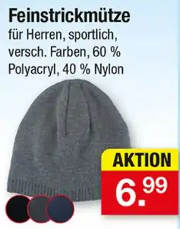 Zimmermann Feinstrickmütze für Herren Angebot