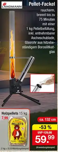 Zimmermann Pellet-Fackel LANDMANN Angebot