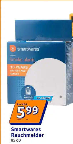 Action Smartwares Rauchmelder Angebot