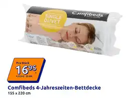 Action Comfibeds 4-Jahreszeiten-Bettdecke Angebot