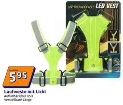 Action Laufweste mit Licht Angebot