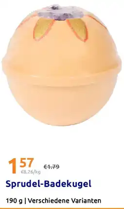 Action Sprudel-Badekugel Angebot