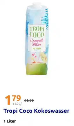 Action Tropi Coco Kokoswasser Angebot