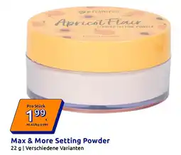 Action Max & More Setting Powder Angebot