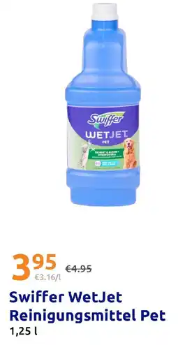 Action Swiffer WetJet Reinigungsmittel Pet Angebot