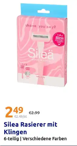 Action Silea Rasierer mit Klingen Angebot