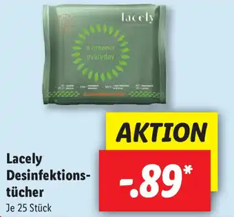 Lidl Lacely Desinfektionstücher Angebot