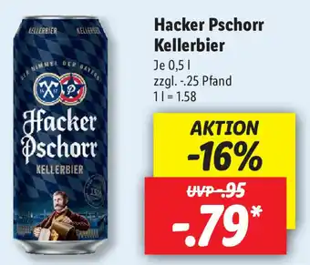 Lidl Hacker Pschorr Kellerbier 0,5L Angebot