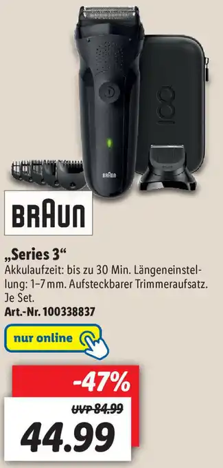 Lidl Braun Series 3 Angebot