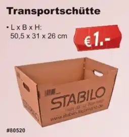 Stabilo Fachmarkt Transportschütte STABILO Angebot