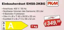 Stabilo Fachmarkt Einbauherdset EHS8-2KBG PKM Angebot