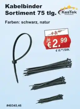 Stabilo Fachmarkt Kabelbinder Kestek Angebot