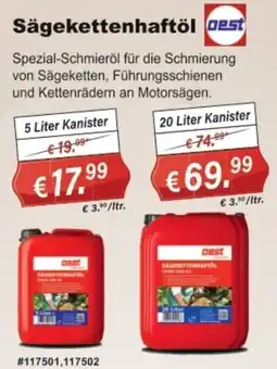Stabilo Fachmarkt Sägekettenhaftöl oest Angebot