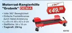 Stabilo Fachmarkt Motorrad-Rangierhilfe "Grobnik" DEMA Angebot