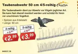 Stabilo Fachmarkt Taubenabwehr 50 cm 4/5-reihig Kestek Angebot