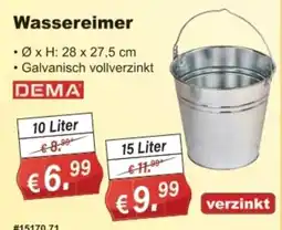 Stabilo Fachmarkt Wassereimer DEMA Angebot
