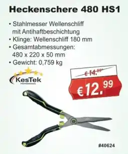 Stabilo Fachmarkt Heckenschere 480 HS1 KesTek Angebot