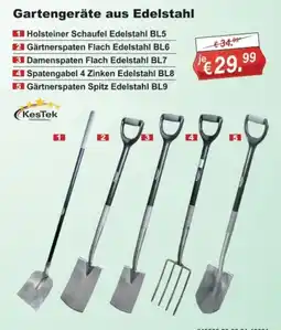 Stabilo Fachmarkt Gartengeräte aus Edelstahl Angebot