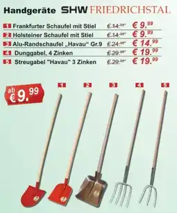 Stabilo Fachmarkt Handgeräte SHW FRIEDRICHSTAL Angebot