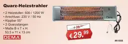 Stabilo Fachmarkt Quarz-Heizstrahler DEMA Angebot