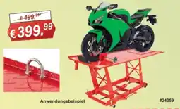 Stabilo Fachmarkt Motorradhebebühne Angebot