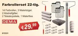 Stabilo Fachmarkt Farbrollerset 22-tlg. DEMA Angebot