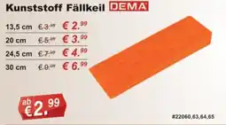 Stabilo Fachmarkt Kunststoff Fällkeil DEMA Angebot